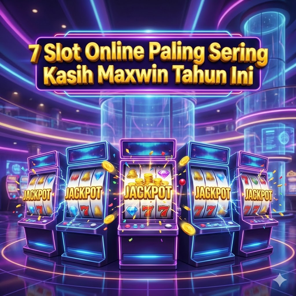 7 Slot Online Paling Sering Kasih Maxwin Tahun Ini